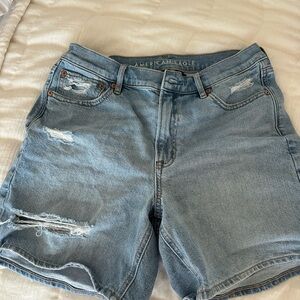 American Eagle Distressed Denim Shorts